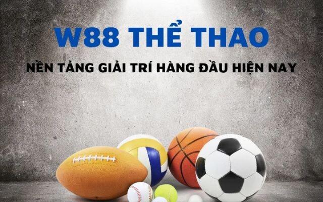 Tham gia cá cược W88 sports các bạn sẽ được thỏa mãn đam mê thể thao