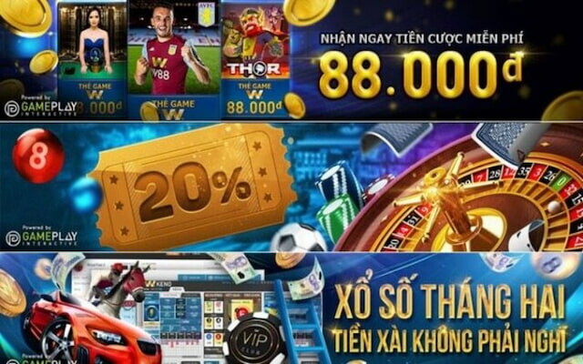 W88 không ngừng tạo ra các chương trình khuyến mãi độc đáo và lôi cuốn