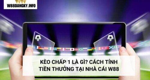 Kèo Chấp 1 Là Gì? Cách Tính Tiền Thưởng Tại Nhà Cái W88